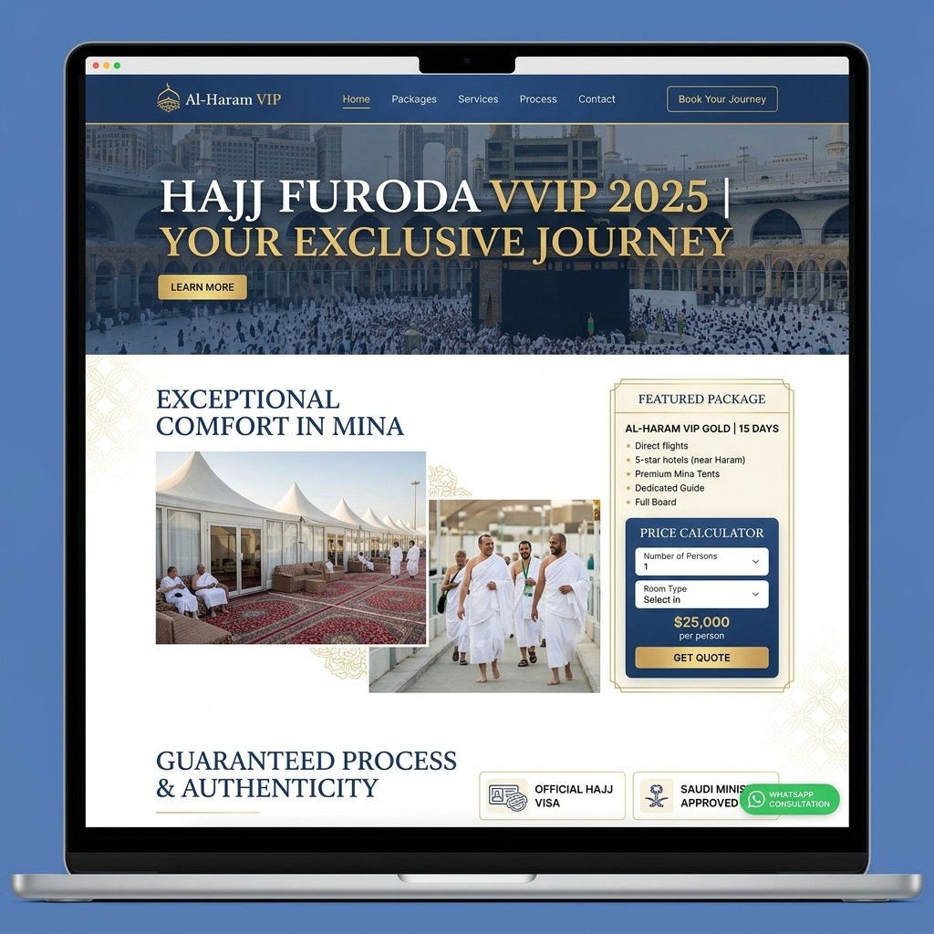 Safara Haji Furoda VVIP — Berangkat Haji Tanpa Antre